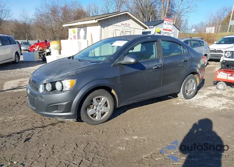 2013 Chevrolet Sonic Ls Auto z USA, uszkodzony, nr VIN 1G1JA5SG7D4133886